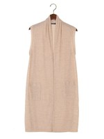 12G片畦ジレロング/トッパー/ベージュ/A