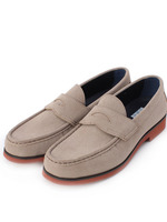 DEDEsKEN コラボスエード調ローファー/ベージュ系(051)