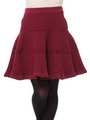KNITフレアSK/ボルドー