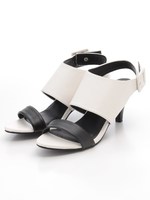 バイカラーサンダル/ホワイト
