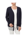 ボトムラメトッパーニットカーディガン/ネイビー(093)
