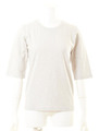 [L.B DAILY STOCK]丸開き半袖Tシャツ/GRY
