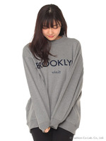 【R】BROOKLYNスウェット/ネイビー
