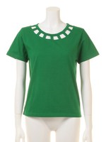 カットアウトTOPS【EG】/ブラック