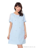 ジュエリーＬａｄｙワンピース/ライトブルー