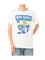 ブラジルサッカーチームコラボ サッカーモチーフTシャツ/イエロー系(032)