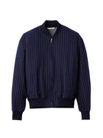 モックロディ ストライプ トラックジャージ/ダークグレー(313)