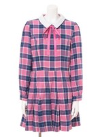 GREED GIRL CHECK ONE-PIECE/PINK