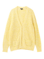 [S]スプリングカーディガン/イエロー系(430)