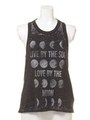 【CHASER】LIVE BY THE SUN CHASER VINTAGE TRI-BLEND DEEP ARMHOLE TANK/ブラック