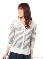 Ｃ／Ｄ7分ヨコすかし柄　2/シローコン