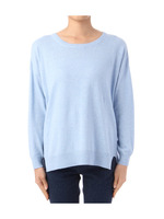 アンゴラプルオーバニット/ライトブルー(091)