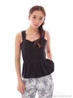 ステッチブラウス/オフホワイト