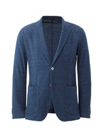 パイルジャージジャケット/ネイビー(093)