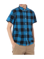 ブロックチェックシャツ/レッド系(462)