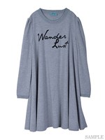 WanderLust ロゴカットOP/オフホワイト