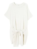 ウエストリボンニットプルオーバー/ホワイト