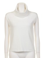 タートルニットプルオーバー/ブラック