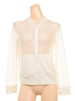 メッシュパーカー/ホワイト