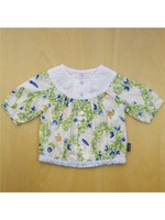 ローンレトロバードプリントチュニック/パープル