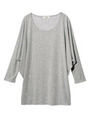 PJ/ジャージードルマンチュニック/ヘザーグレー