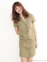 【KiiRA】DOUBLE-BREASTED COAT OP/BEG