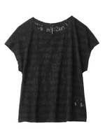 オパール加工ロゴカットソー/グリーン系(623)