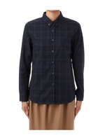 ボタンダウンデザインシャツ/レッド系(262)