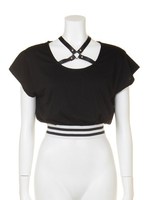 ラインショートハーネスTOPS/ブラック