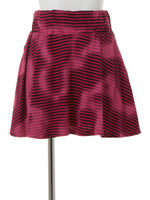 MULTI BORDER SKIRT【VOLCOM】/GRY