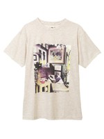 PJ/JRKジャーリールームフォトT/オートミール