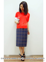 ≪Hello Kitty  コラボ≫ニットプルオーバー/レッド