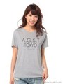 Ａ．Ｇ．Ｓ．Ｔ　ロゴＴ/ホワイト