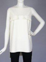 ウールメルトンTOP/ホワイト