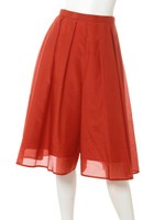 エアリーキュロット/レッド