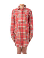 チェックワンピース/レッド(262)