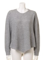 バックリボンニット/オフホワイト