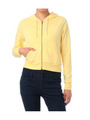 ミニ裏毛ショートパーカー/イエロー系(032)