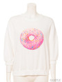 DREAMIN' DOUNUTS SWEAT TOPS/BLACK