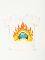 FIRE CAR S/S T/ホワイト