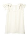 PJ/サマーリボントップ/オフホワイト