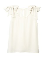 PJ/サマーリボントップ/オフホワイト