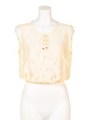 【FEMININE】フロントレースUP T/T/ベージュ