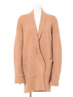 【西野カナさん着用】もこもこニットガウン/カーキ