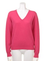 カシミアニットプルオーバー/GRY