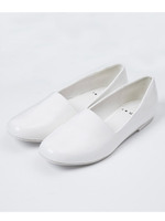 【IKUMI】RUBBER SLIP-ON/WHITE