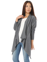 ヘムカーディガン/ベージュ