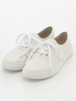 FAKE LETHER SNEAKERS/IVRxWHT