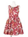 キャンドルdress/サックス