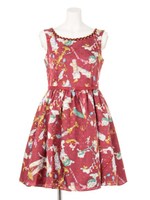 キャンドルdress/サックス